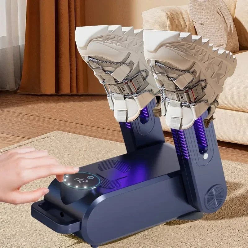Odor-free shoe dryer