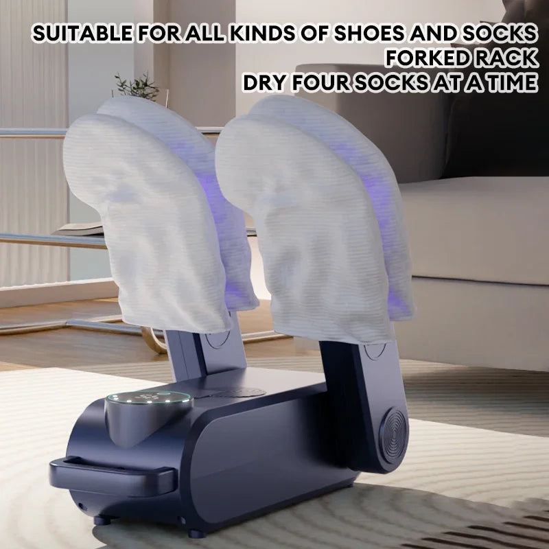 Odor-free shoe dryer