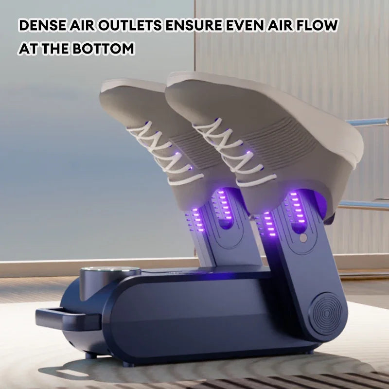 Odor-free shoe dryer